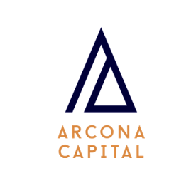 This is the logo of Arcona Capital, one of the fund managers that used the services of Amsshare to enhance financial risk management and innovate with AI Agents